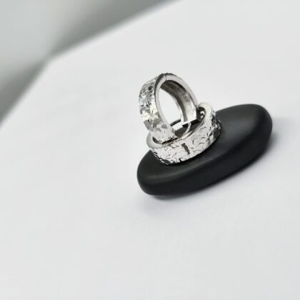 silver-textured-hoop-earrings