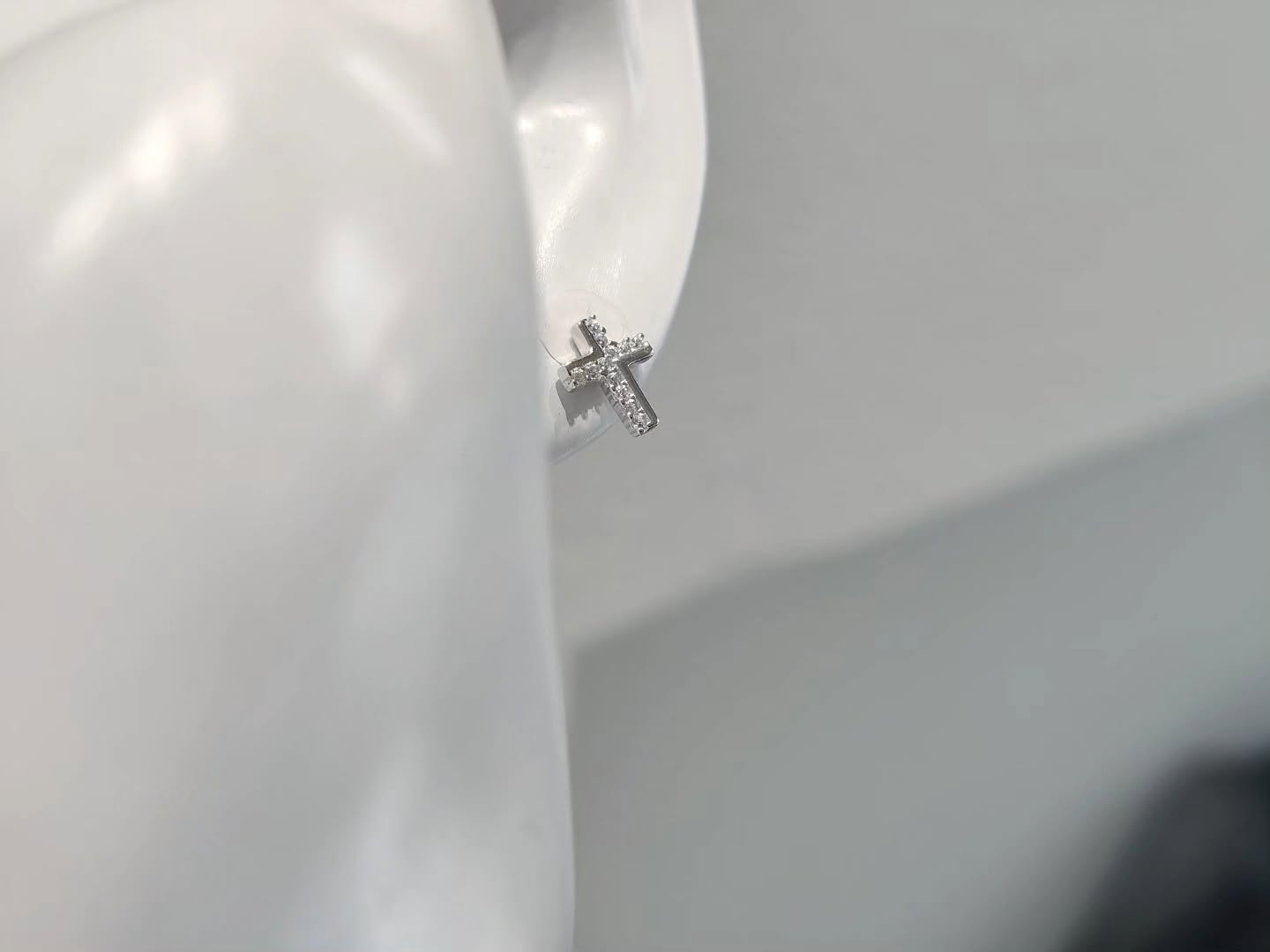SHINY CROSS studs - Image 2